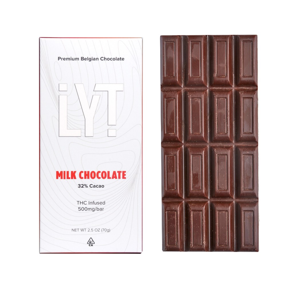 Buy Milk Chocolate Bar, Indica Milk Chocolate Bar 500mg