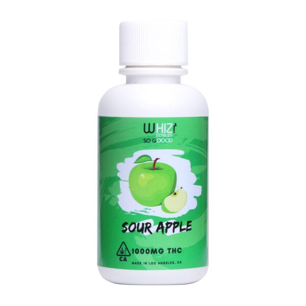 Whiz Edibles Sour Apple Kush Syrup